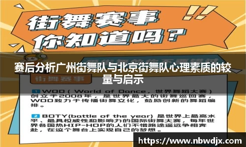 赛后分析广州街舞队与北京街舞队心理素质的较量与启示